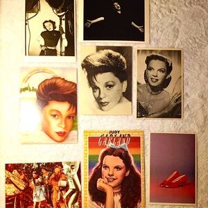 Judy Garland vintage postcard lot. Offers welcome.